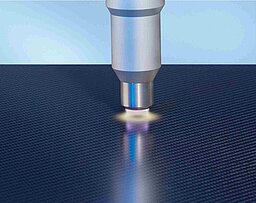 Plasma treatment of lightweigh material